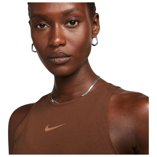 Nike Γυναικεία αμάνικη μπλούζα Sportswear Crop Tape Top